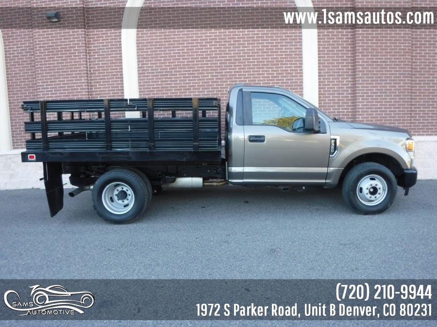 2020 Ford Super Duty F-350 DRW XL 2WD Reg Cab 145" WB 60" CA, available for sale in Denver, Colorado | Sam's Automotive. Denver, Colorado 2020 Ford Super Duty F-350 DRW XL 2WD Reg Cab 145" WB 60" CA, available for sale in Denver, Colorado | Sam's Automotive. Denver, Colorado
