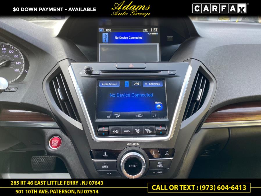 2016 Acura MDX SH-AWD 4dr w/AcuraWatch Plus, available for sale in Paterson, New Jersey | Adams Auto Group. Paterson, New Jersey 2016 Acura MDX SH-AWD 4dr w/AcuraWatch Plus, available for sale in Paterson, New Jersey | Adams Auto Group. Paterson, New Jersey
