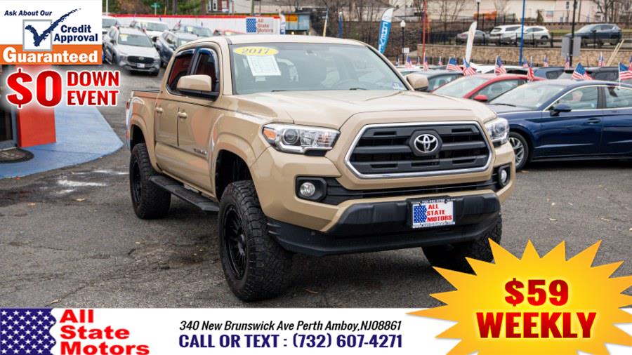 2017 Toyota Tacoma SR5 Double Cab 5'' Bed I4 4x2 AT (Natl), available for sale in Perth Amboy, New Jersey | All State Motor Inc. Perth Amboy, New Jersey 2017 Toyota Tacoma SR5 Double Cab 5'' Bed I4 4x2 AT (Natl), available for sale in Perth Amboy, New Jersey | All State Motor Inc. Perth Amboy, New Jersey
