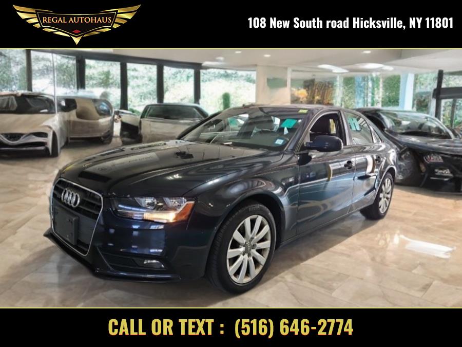 2014 Audi A4 4dr Sdn Auto quattro 2.0T Premium, available for sale in Hicksville, New York | REGAL AUTOHAUS. Hicksville, New York 2014 Audi A4 4dr Sdn Auto quattro 2.0T Premium, available for sale in Hicksville, New York | REGAL AUTOHAUS. Hicksville, New York