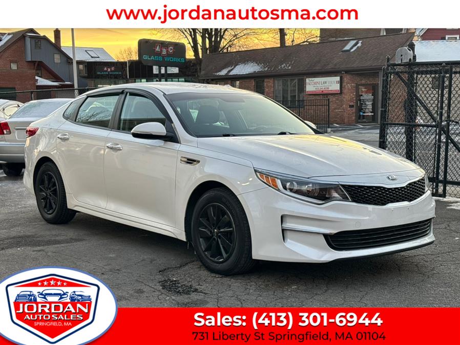 2016 Kia Optima 4dr Sdn LX, available for sale in Springfield, Massachusetts | Jordan Auto Sales. Springfield, Massachusetts 2016 Kia Optima 4dr Sdn LX, available for sale in Springfield, Massachusetts | Jordan Auto Sales. Springfield, Massachusetts
