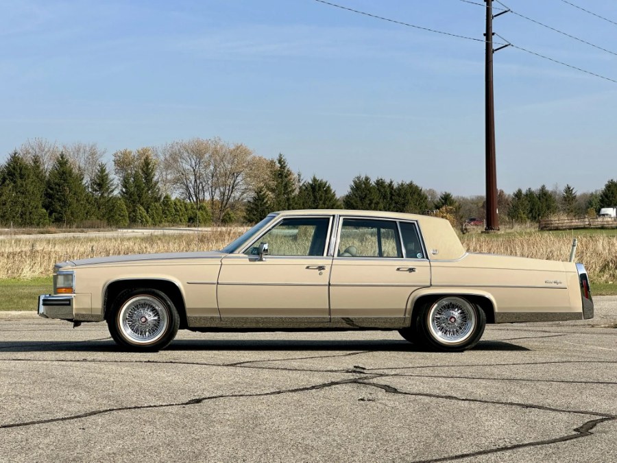 1986 Cadillac Fleetwood Brougham 4dr Sedan, available for sale in Darien, Wisconsin | Geneva Motor Cars. Darien, Wisconsin 1986 Cadillac Fleetwood Brougham 4dr Sedan, available for sale in Darien, Wisconsin | Geneva Motor Cars. Darien, Wisconsin