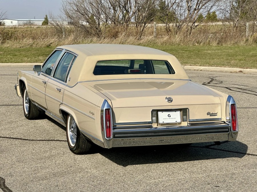 1986 Cadillac Fleetwood Brougham 4dr Sedan, available for sale in Darien, Wisconsin | Geneva Motor Cars. Darien, Wisconsin 1986 Cadillac Fleetwood Brougham 4dr Sedan, available for sale in Darien, Wisconsin | Geneva Motor Cars. Darien, Wisconsin