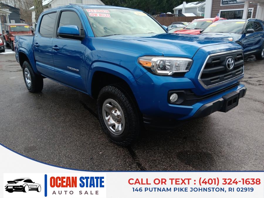 2016 Toyota Tacoma 2WD Double Cab V6 AT SR5 (Natl), available for sale in Johnston, Rhode Island | Ocean State Auto Sales. Johnston, Rhode Island 2016 Toyota Tacoma 2WD Double Cab V6 AT SR5 (Natl), available for sale in Johnston, Rhode Island | Ocean State Auto Sales. Johnston, Rhode Island