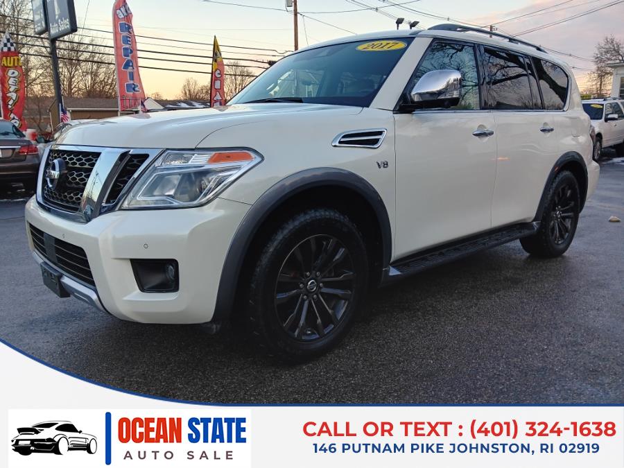 2018 Nissan Armada 4x4 Platinum, available for sale in Johnston, Rhode Island | Ocean State Auto Sales. Johnston, Rhode Island