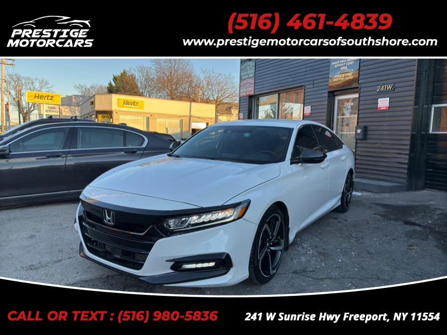 2020 Honda Accord Sedan Sport 1.5T CVT, available for sale in Freeport, New York | Prestige Motor Cars. Freeport, New York 2020 Honda Accord Sedan Sport 1.5T CVT, available for sale in Freeport, New York | Prestige Motor Cars. Freeport, New York