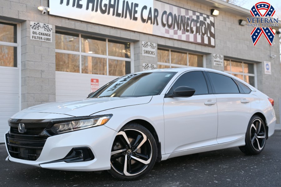 2021 Honda Accord Sedan Sport 2.0T Auto, available for sale in Waterbury, Connecticut | Highline Car Connection. Waterbury, Connecticut