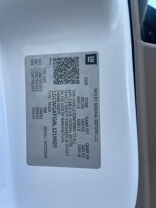 2020 Chevrolet Express Cargo Van , available for sale in Maple Shade, New Jersey | Car Revolution. Maple Shade, New Jersey 2020 Chevrolet Express Cargo Van , available for sale in Maple Shade, New Jersey | Car Revolution. Maple Shade, New Jersey