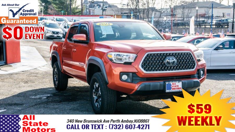 2018 Toyota Tacoma TRD Off Road Double Cab 5'' Bed V6 4x4 MT (Natl), available for sale in Perth Amboy, New Jersey | All State Motor Inc. Perth Amboy, New Jersey 2018 Toyota Tacoma TRD Off Road Double Cab 5'' Bed V6 4x4 MT (Natl), available for sale in Perth Amboy, New Jersey | All State Motor Inc. Perth Amboy, New Jersey