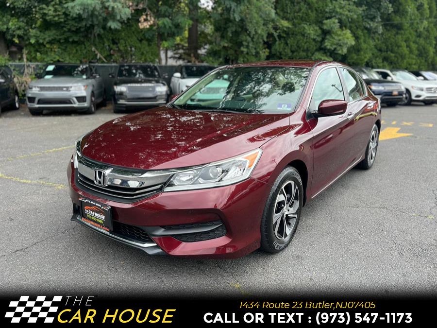 2016 Honda Accord Sedan 4dr I4 CVT LX, available for sale in Butler, New Jersey | The Car House. Butler, New Jersey