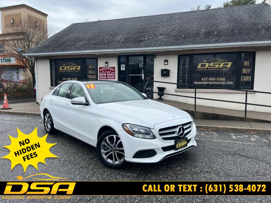 2017 Mercedes-Benz C-Class C 300 4MATIC Sedan with Sport Pkg, available for sale in Commack, New York | DSA Motor Sports Corp. Commack, New York