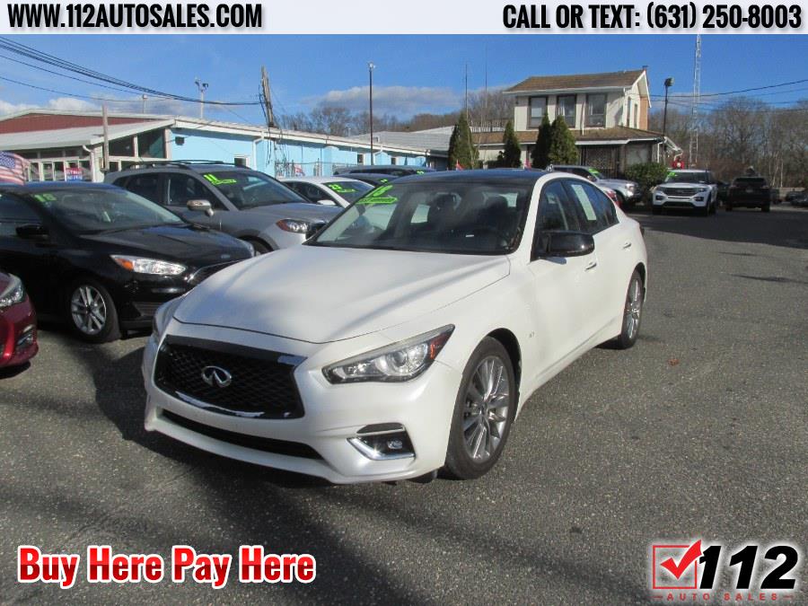 Used 2018 Infiniti Q50 Sport; Luxe in Patchogue, New York | 112 Auto Sales. Patchogue, New York