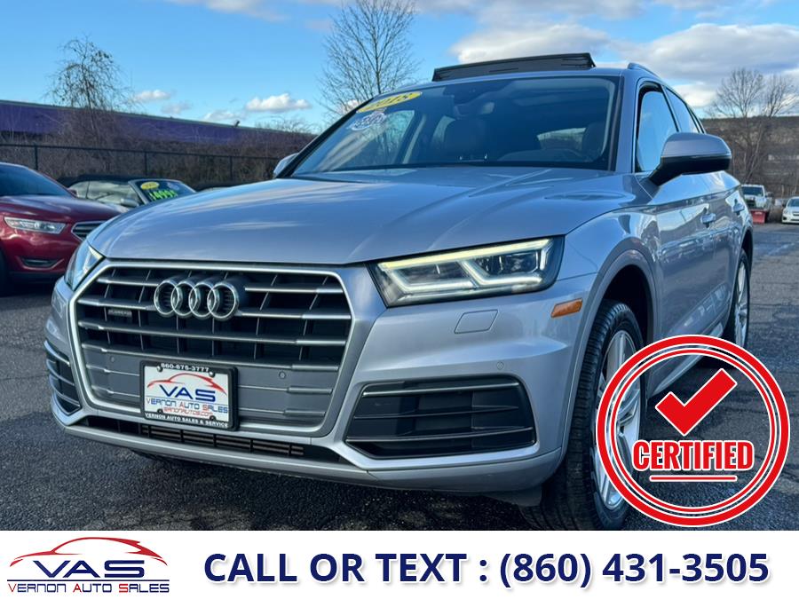 Used 2018 Audi Q5 in Manchester, Connecticut | Vernon Auto Sale & Service. Manchester, Connecticut