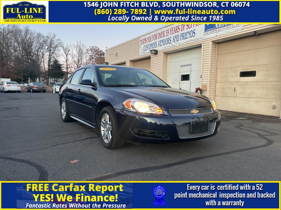 Used 2012 Chevrolet Impala in South Windsor , Connecticut | Ful-line Auto LLC. South Windsor , Connecticut