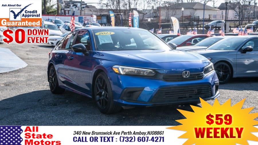 2023 Honda Civic Sedan Sport CVT, available for sale in Perth Amboy, New Jersey | All State Motor Inc. Perth Amboy, New Jersey 2023 Honda Civic Sedan Sport CVT, available for sale in Perth Amboy, New Jersey | All State Motor Inc. Perth Amboy, New Jersey