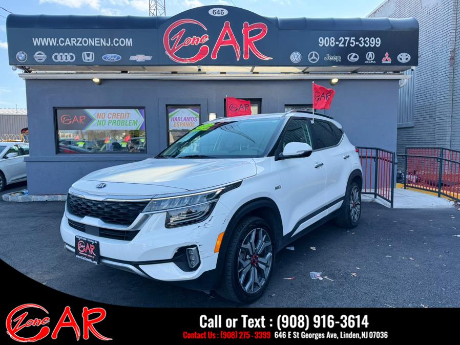 2021 Kia Seltos SX DCT AWD, available for sale in Linden, New Jersey | Car Zone. Linden, New Jersey