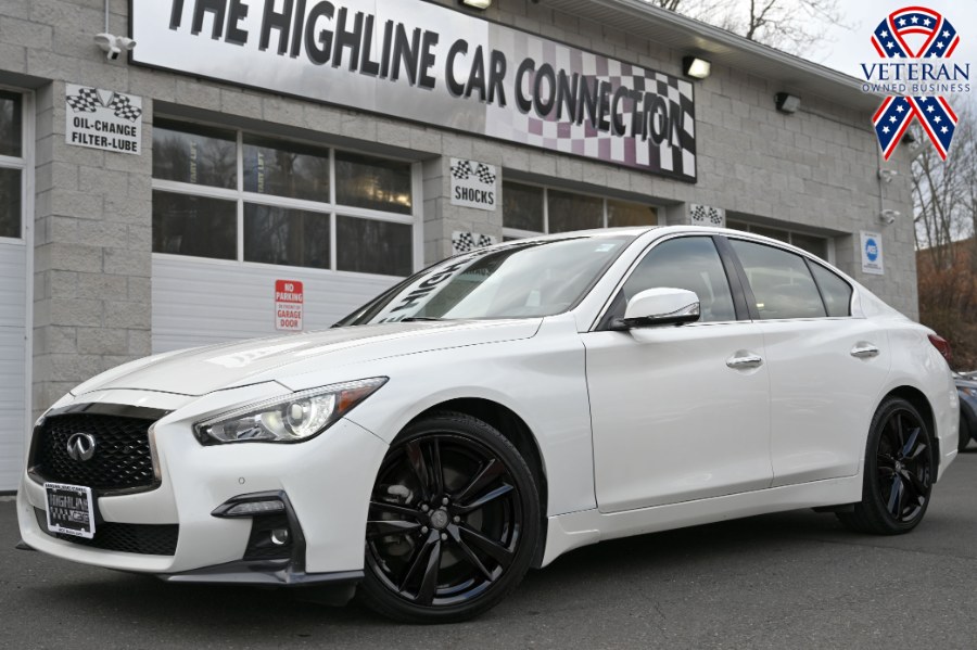 2021 INFINITI Q50 3.0t SENSORY AWD, available for sale in Waterbury, Connecticut | Highline Car Connection. Waterbury, Connecticut