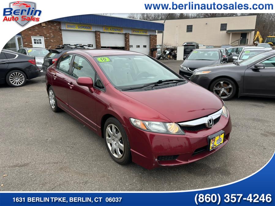 2010 Honda Civic Sdn 4dr Auto LX, available for sale in Berlin, Connecticut | Berlin Auto Sales LLC. Berlin, Connecticut 2010 Honda Civic Sdn 4dr Auto LX, available for sale in Berlin, Connecticut | Berlin Auto Sales LLC. Berlin, Connecticut