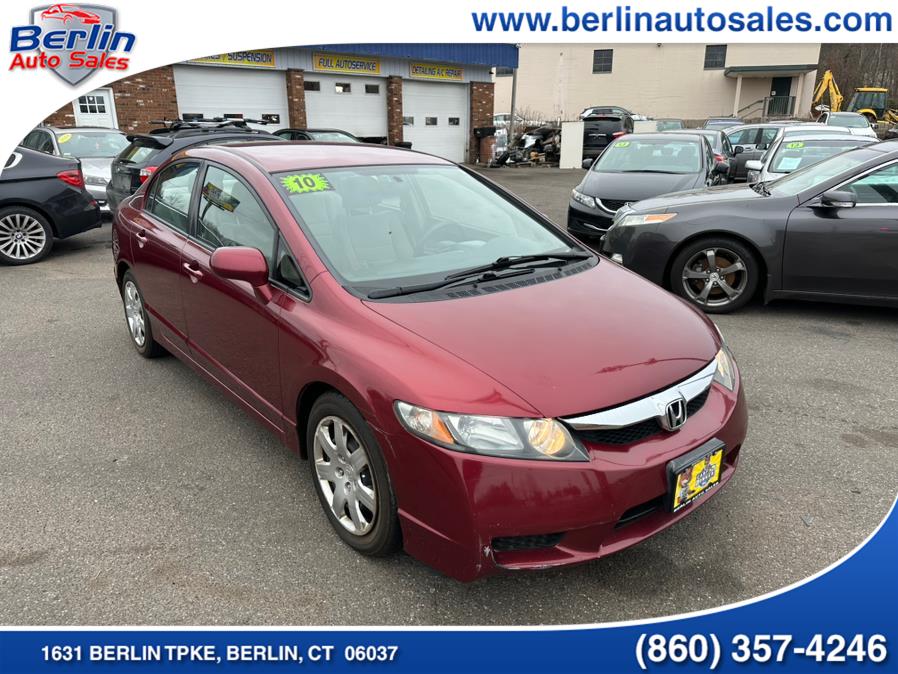 2010 Honda Civic Sdn 4dr Auto LX, available for sale in Berlin, Connecticut | Berlin Auto Sales LLC. Berlin, Connecticut 2010 Honda Civic Sdn 4dr Auto LX, available for sale in Berlin, Connecticut | Berlin Auto Sales LLC. Berlin, Connecticut