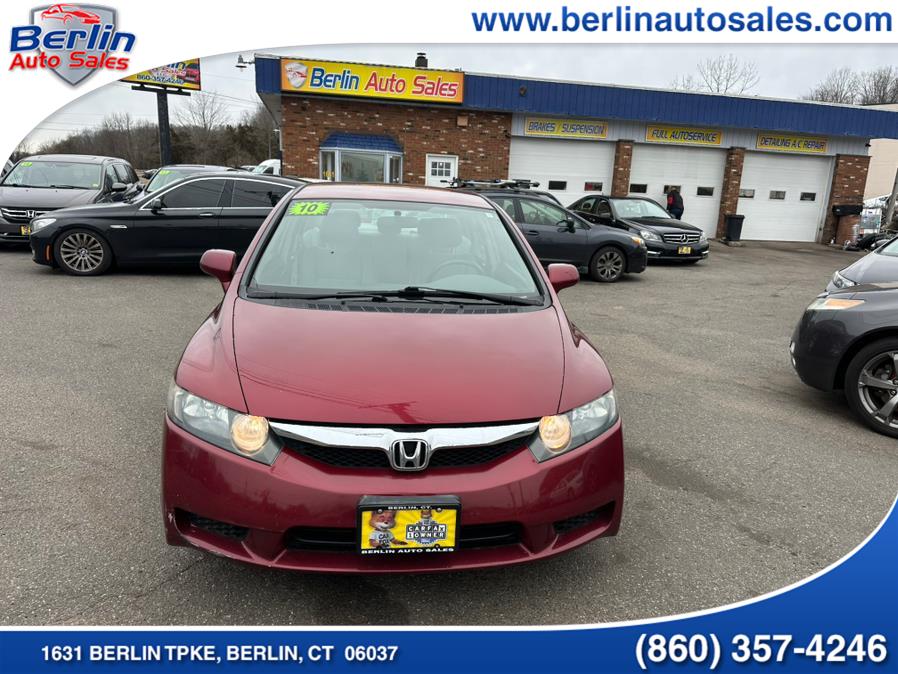 2010 Honda Civic Sdn 4dr Auto LX, available for sale in Berlin, Connecticut | Berlin Auto Sales LLC. Berlin, Connecticut 2010 Honda Civic Sdn 4dr Auto LX, available for sale in Berlin, Connecticut | Berlin Auto Sales LLC. Berlin, Connecticut
