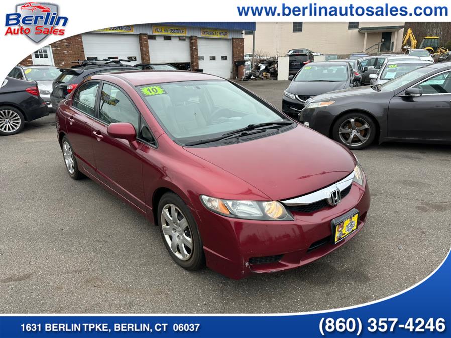 2010 Honda Civic Sdn 4dr Auto LX, available for sale in Berlin, Connecticut | Berlin Auto Sales LLC. Berlin, Connecticut 2010 Honda Civic Sdn 4dr Auto LX, available for sale in Berlin, Connecticut | Berlin Auto Sales LLC. Berlin, Connecticut