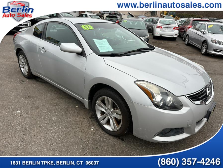 2013 Nissan Altima 2dr Cpe I4 2.5 S, available for sale in Berlin, Connecticut | Berlin Auto Sales LLC. Berlin, Connecticut 2013 Nissan Altima 2dr Cpe I4 2.5 S, available for sale in Berlin, Connecticut | Berlin Auto Sales LLC. Berlin, Connecticut