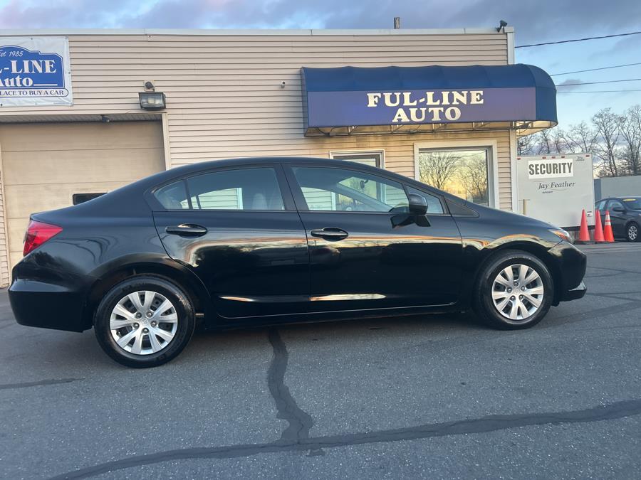 2012 Honda Civic Sdn 4dr Auto LX, available for sale in South Windsor , Connecticut | Ful-line Auto LLC. South Windsor , Connecticut 2012 Honda Civic Sdn 4dr Auto LX, available for sale in South Windsor , Connecticut | Ful-line Auto LLC. South Windsor , Connecticut