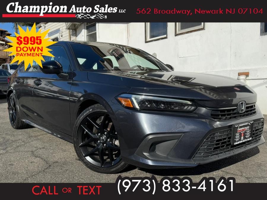 2022 Honda Civic Sedan Sport CVT, available for sale in Newark, New Jersey | Champion Auto Sales. Newark, New Jersey 2022 Honda Civic Sedan Sport CVT, available for sale in Newark, New Jersey | Champion Auto Sales. Newark, New Jersey