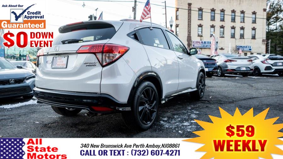 2022 Honda HR-V Sport AWD CVT, available for sale in Perth Amboy, New Jersey | All State Motor Inc. Perth Amboy, New Jersey 2022 Honda HR-V Sport AWD CVT, available for sale in Perth Amboy, New Jersey | All State Motor Inc. Perth Amboy, New Jersey