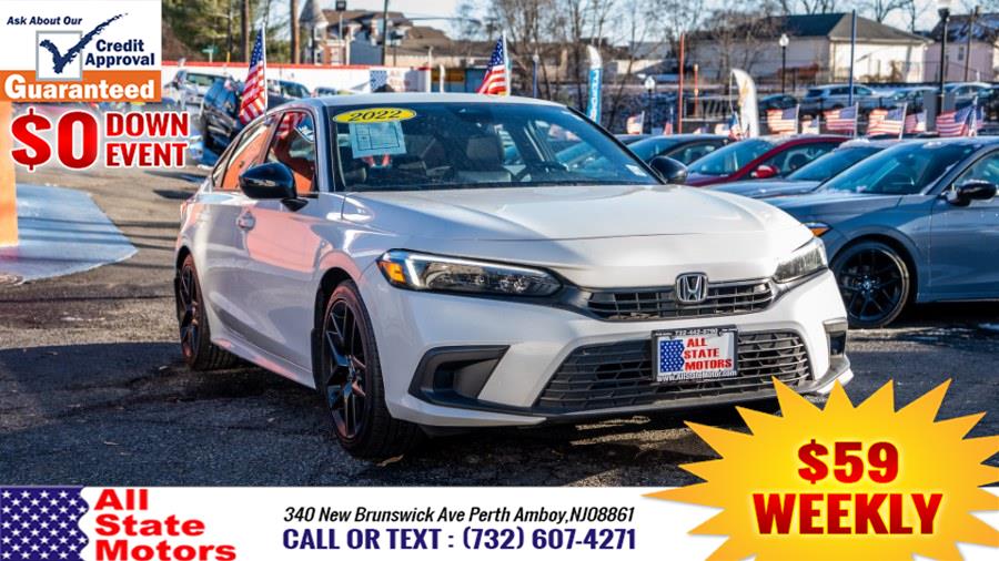 2022 Honda Civic Sedan Sport CVT, available for sale in Perth Amboy, New Jersey | All State Motor Inc. Perth Amboy, New Jersey 2022 Honda Civic Sedan Sport CVT, available for sale in Perth Amboy, New Jersey | All State Motor Inc. Perth Amboy, New Jersey