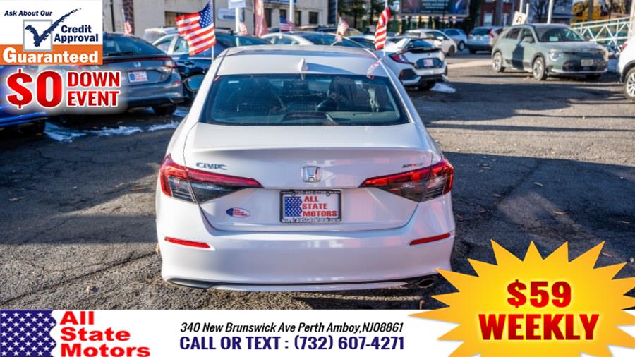 2022 Honda Civic Sedan Sport CVT, available for sale in Perth Amboy, New Jersey | All State Motor Inc. Perth Amboy, New Jersey 2022 Honda Civic Sedan Sport CVT, available for sale in Perth Amboy, New Jersey | All State Motor Inc. Perth Amboy, New Jersey