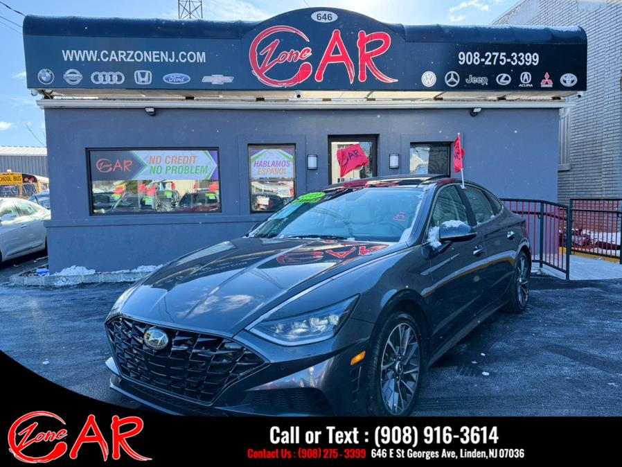 2021 Hyundai Sonata Limited 1.6T, available for sale in Linden, New Jersey | Car Zone. Linden, New Jersey