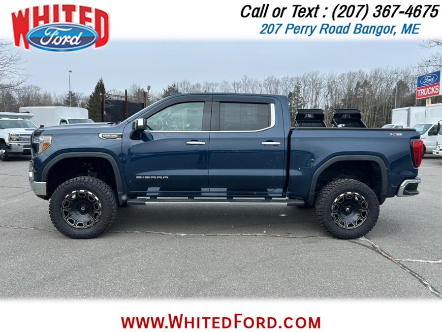 Used 2020 GMC Sierra 1500 SLT with VIN 1GTU9DED3LZ255607 for sale in Bangor, ME