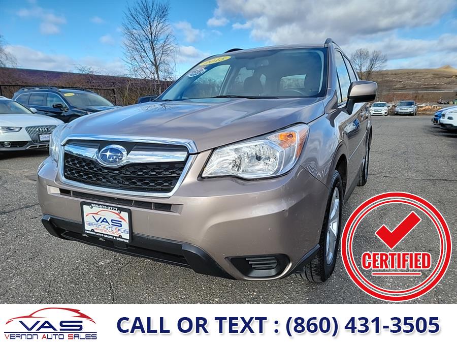 Used 2015 Subaru Forester in Manchester, Connecticut | Vernon Auto Sale & Service. Manchester, Connecticut