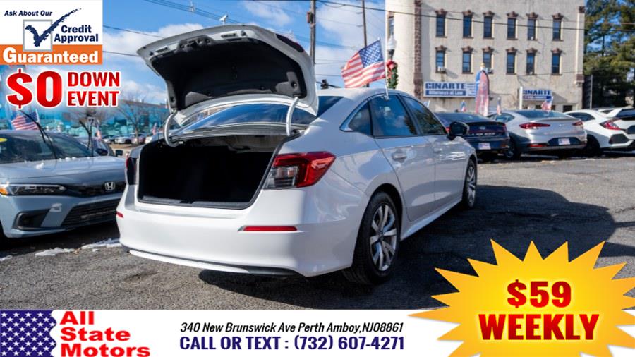 2022 Honda Civic Sedan LX CVT, available for sale in Perth Amboy, New Jersey | All State Motor Inc. Perth Amboy, New Jersey 2022 Honda Civic Sedan LX CVT, available for sale in Perth Amboy, New Jersey | All State Motor Inc. Perth Amboy, New Jersey