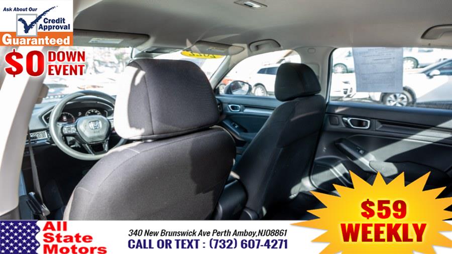 2022 Honda Civic Sedan LX CVT, available for sale in Perth Amboy, New Jersey | All State Motor Inc. Perth Amboy, New Jersey 2022 Honda Civic Sedan LX CVT, available for sale in Perth Amboy, New Jersey | All State Motor Inc. Perth Amboy, New Jersey