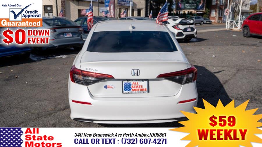 2022 Honda Civic Sedan LX CVT, available for sale in Perth Amboy, New Jersey | All State Motor Inc. Perth Amboy, New Jersey 2022 Honda Civic Sedan LX CVT, available for sale in Perth Amboy, New Jersey | All State Motor Inc. Perth Amboy, New Jersey