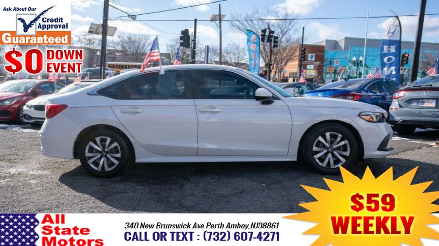 2022 Honda Civic Sedan LX CVT, available for sale in Perth Amboy, New Jersey | All State Motor Inc. Perth Amboy, New Jersey 2022 Honda Civic Sedan LX CVT, available for sale in Perth Amboy, New Jersey | All State Motor Inc. Perth Amboy, New Jersey