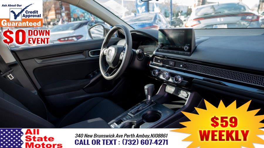 2022 Honda Civic Sedan LX CVT, available for sale in Perth Amboy, New Jersey | All State Motor Inc. Perth Amboy, New Jersey 2022 Honda Civic Sedan LX CVT, available for sale in Perth Amboy, New Jersey | All State Motor Inc. Perth Amboy, New Jersey