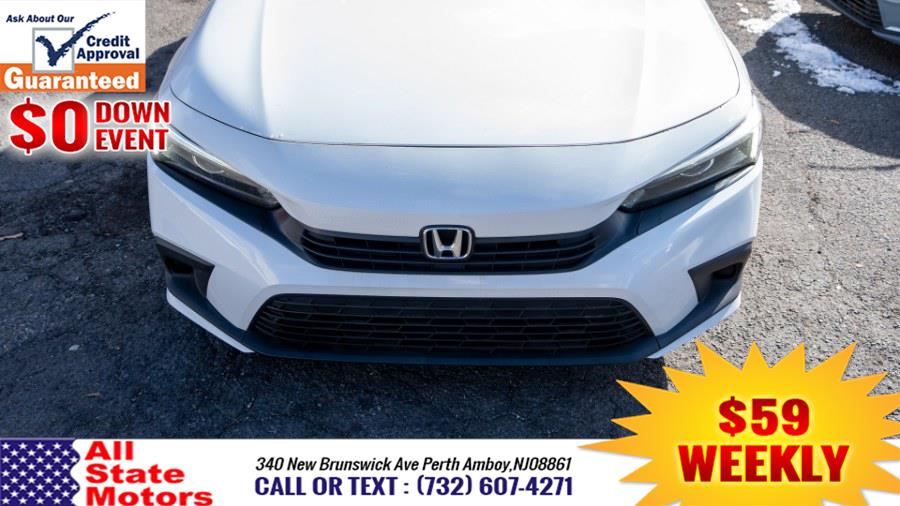 2022 Honda Civic Sedan LX CVT, available for sale in Perth Amboy, New Jersey | All State Motor Inc. Perth Amboy, New Jersey 2022 Honda Civic Sedan LX CVT, available for sale in Perth Amboy, New Jersey | All State Motor Inc. Perth Amboy, New Jersey