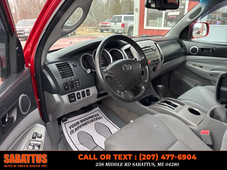 2010 Toyota Tacoma 4WD Double V6 AT, available for sale in Sabattus, Maine | Sabattus Auto and Truck Sales Inc. Sabattus, Maine 2010 Toyota Tacoma 4WD Double V6 AT, available for sale in Sabattus, Maine | Sabattus Auto and Truck Sales Inc. Sabattus, Maine