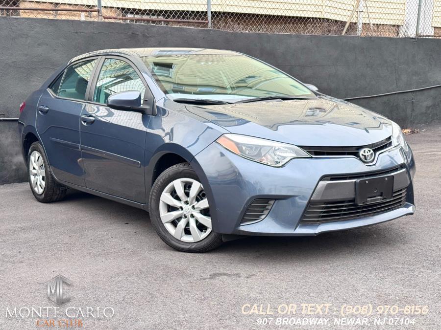 2016 Toyota Corolla 4dr Sdn Auto L (Natl), available for sale in Newark, New Jersey | Monte Carlo Car Club llc. Newark, New Jersey 2016 Toyota Corolla 4dr Sdn Auto L (Natl), available for sale in Newark, New Jersey | Monte Carlo Car Club llc. Newark, New Jersey