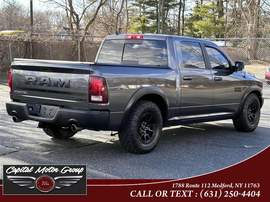 2018 Ram 1500 Rebel 4x4 Crew Cab 5''7" Box, available for sale in Medford, New York | Capital Motor Group Inc. Medford, New York 2018 Ram 1500 Rebel 4x4 Crew Cab 5''7" Box, available for sale in Medford, New York | Capital Motor Group Inc. Medford, New York