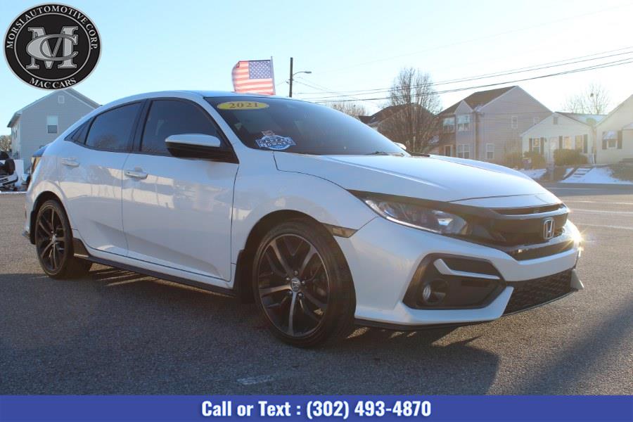 2021 Honda Civic Hatchback Sport CVT, available for sale in New Castle, Delaware | Morsi Automotive Corporation. New Castle, Delaware 2021 Honda Civic Hatchback Sport CVT, available for sale in New Castle, Delaware | Morsi Automotive Corporation. New Castle, Delaware