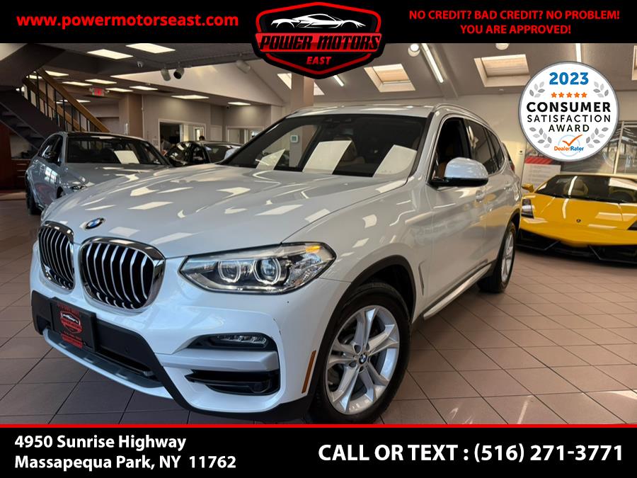 2021 BMW X3 xDrive30i Sports Activity Vehicle, available for sale in Massapequa Park, New York | Power Motors East. Massapequa Park, New York