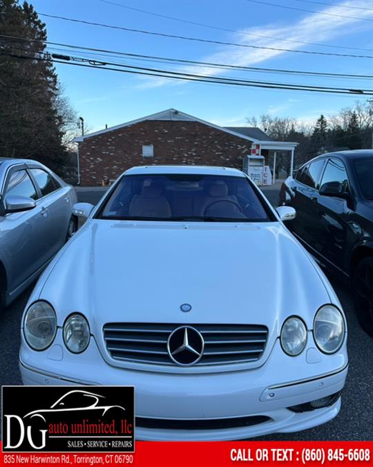 2001 Mercedes-Benz CL500 2dr Cpe 5.0L, available for sale in Torrington, Connecticut | DG Auto Unlimited, LLC. Torrington, Connecticut