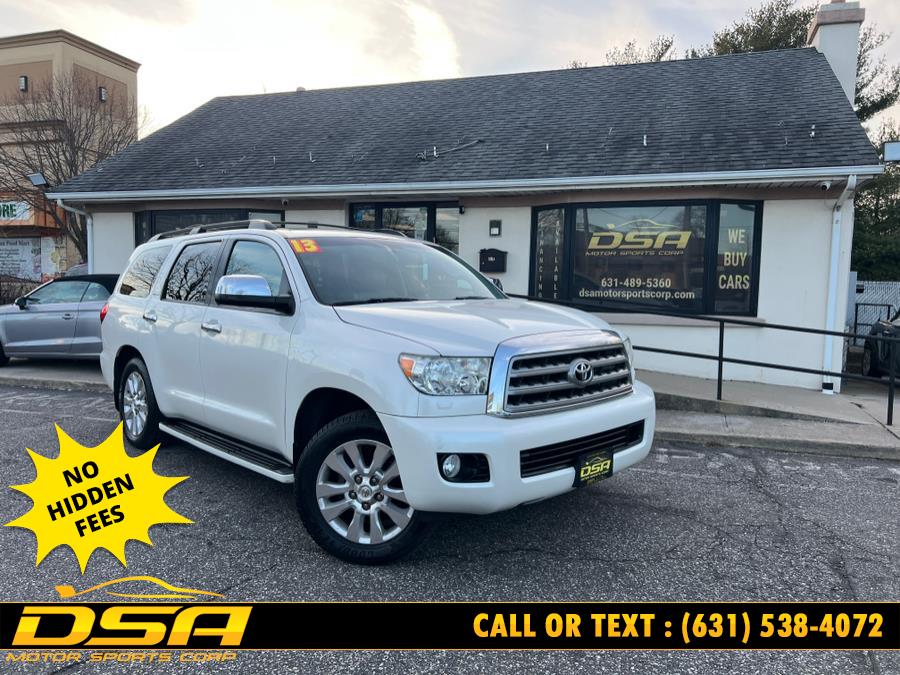 2013 Toyota Sequoia 4WD 5.7L Platinum (Natl), available for sale in Commack, New York | DSA Motor Sports Corp. Commack, New York