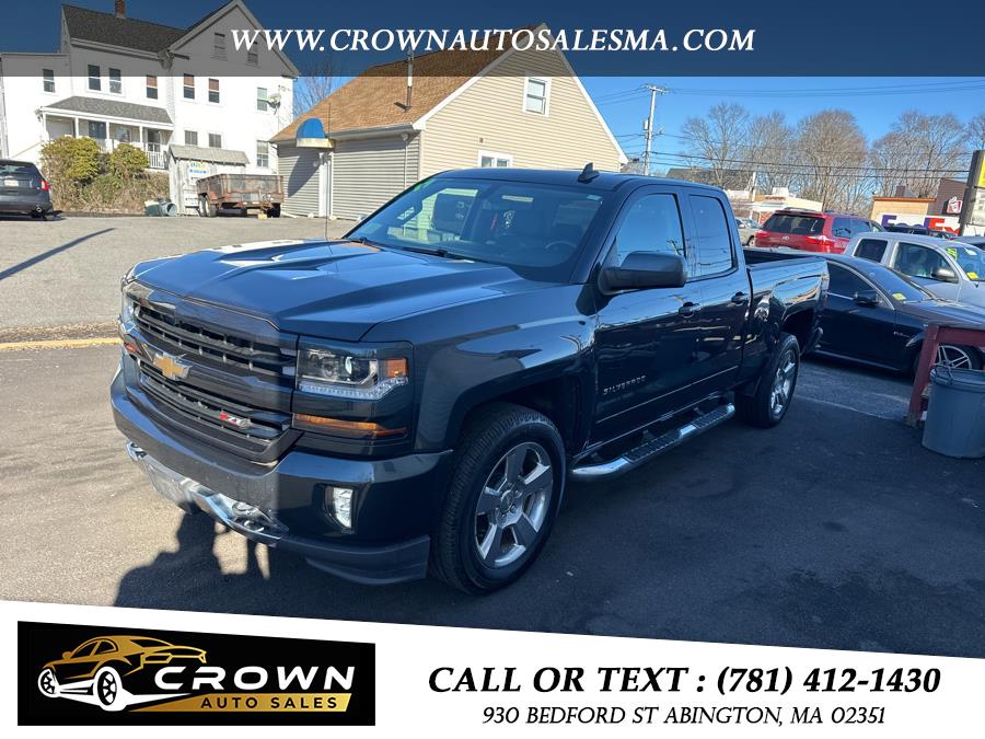 2017 Chevrolet Silverado 1500 4WD Double Cab 143.5" LT w/2LT, available for sale in Abington, Massachusetts | Crown Auto Sales. Abington, Massachusetts