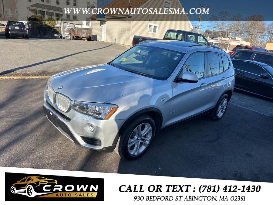 2016 BMW X3 AWD 4dr xDrive35i, available for sale in Abington, Massachusetts | Crown Auto Sales. Abington, Massachusetts