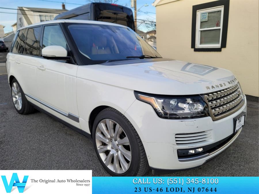 Used Land Rover Range Rover 4WD 4dr Supercharged 2016 | AW Auto & Truck Wholesalers, Inc. Lodi, New Jersey